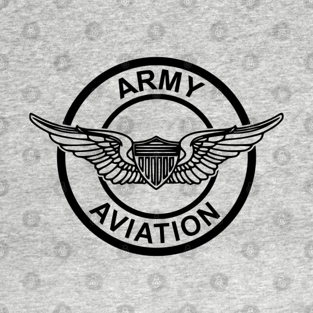 Army Aviator Wings Patch (subdued) by TCP